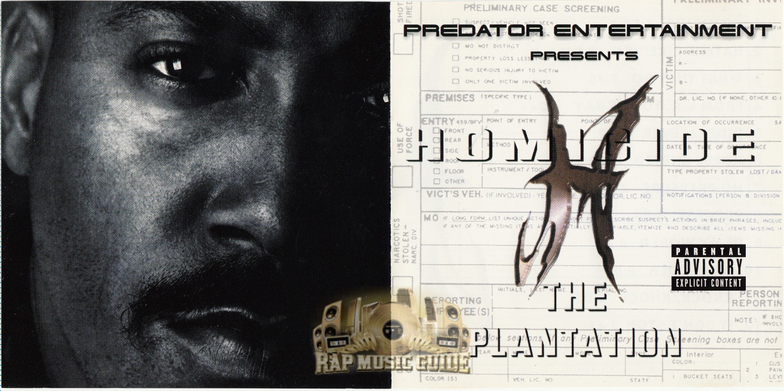 洋楽 HOMICIDE/THE PLANTATION Homicide - The Plantation: CD | Rap Music Guide